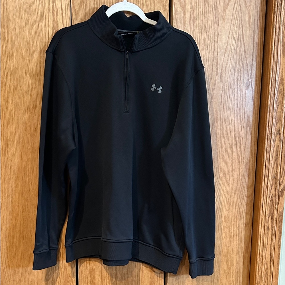 Under Armour Black Half-Zip Sweatshirt